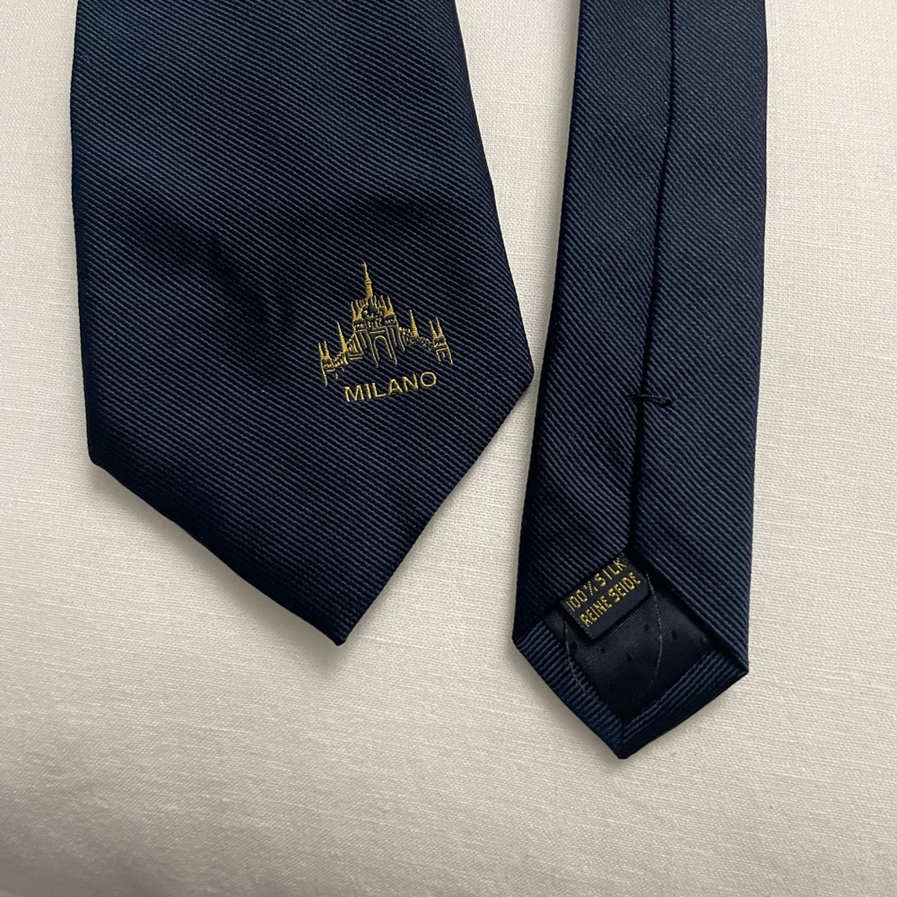 Milano Navy Blue Tie